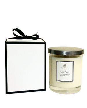 Luxury Scented Candle Log Fires